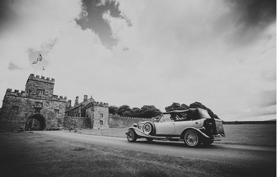 Churchtown Wedding Cars Black and White